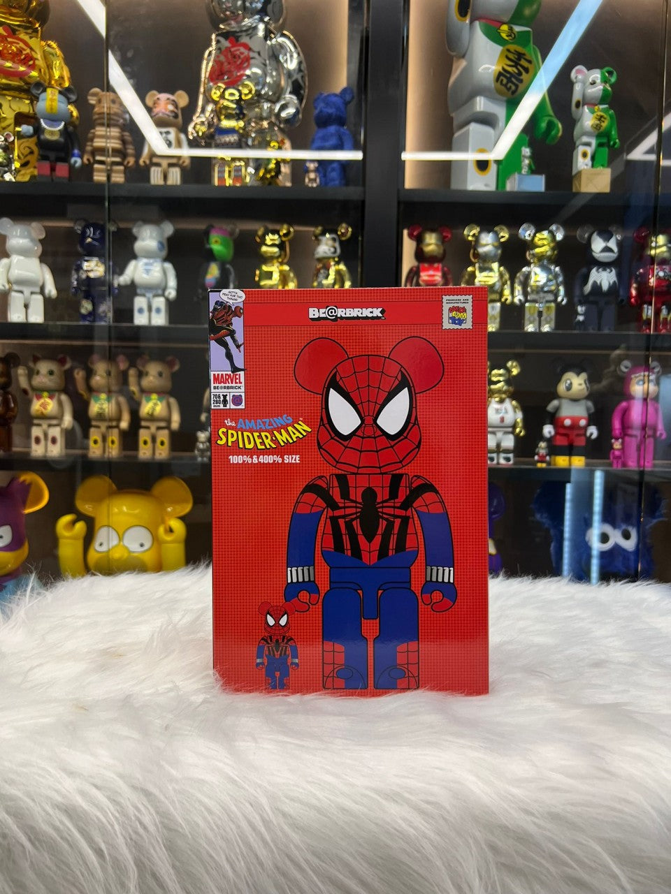 100％ & 400％ Be@rbrick Spider-Man (Ben Reilly)