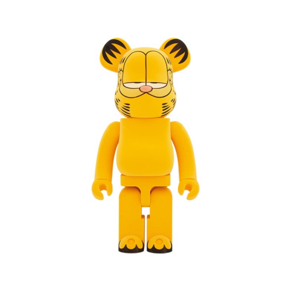 1000% Be@rbrick Garfield Flocky Ver.(加菲貓 絨毛版)
