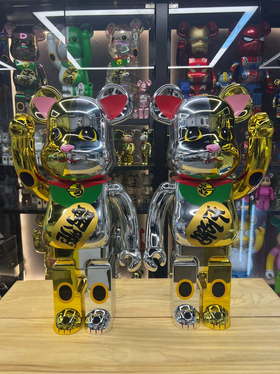 Be@rbrick 1,000% Lucky Cat Lucky Silver×10 ล้าน 䡡Gold