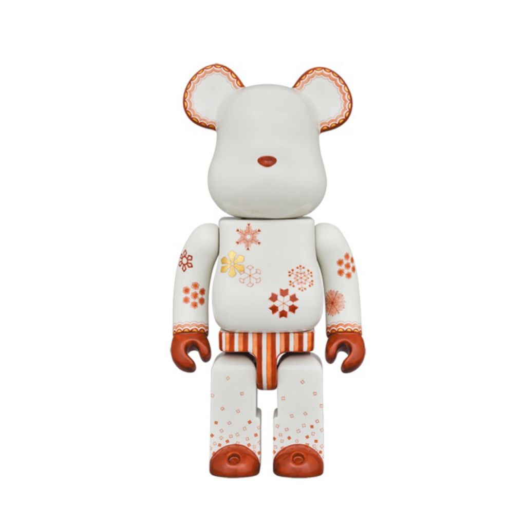 公式サイト 九谷BE@RBRICK 匠【黄晶彩磁彩三友】 匠【黄晶彩磁彩三友 