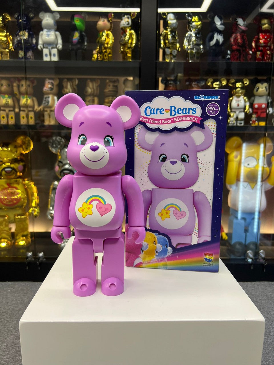 400% Be@rbrick Care Bear(TM)Best Friend Bear(TM) – Madmaxtoys