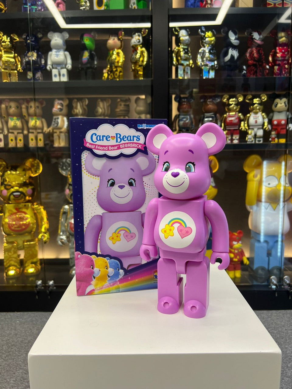 400% Be@rbrick Care Bear(TM)Best Friend Bear(TM) – Madmaxtoys