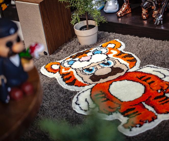 Leon the Tiger Rug 地氈