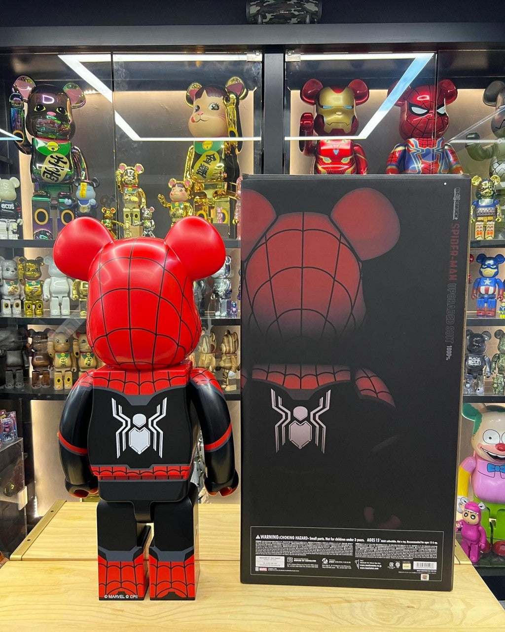 1000％ Be@rbrick Spider-Man Upgraded Suit