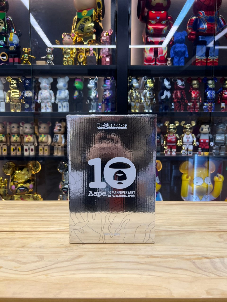 100％ & 400％ Be@rbrick AAPE BY A Bathing APE(R) 10th Anniversary