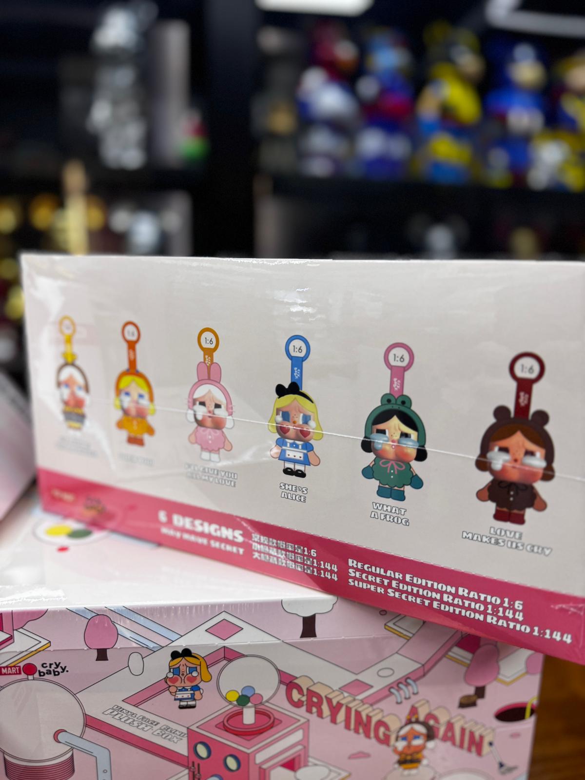 CRYBABY Crying Again Series 眼淚工廠系列 - Vinyl Face Plush Blind Box 搪膠臉毛絨盲盒