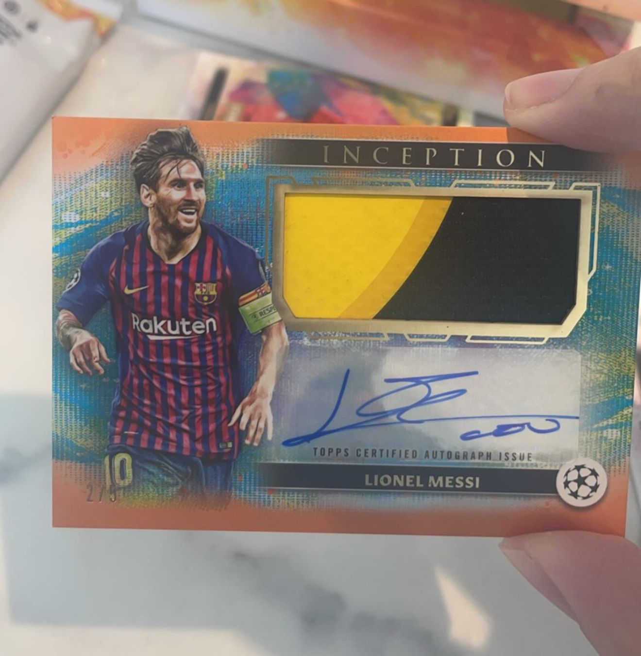 2024-25 Topps® Inception UEFA Club Competitions - Hobby Box