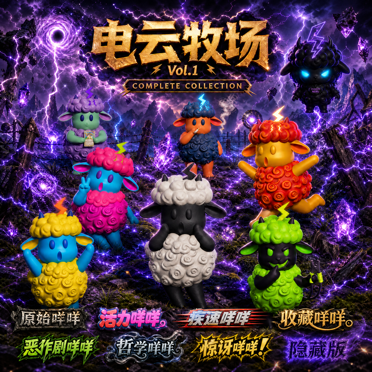電雲牧場 Vol.1 尋找神秘力量盲盒