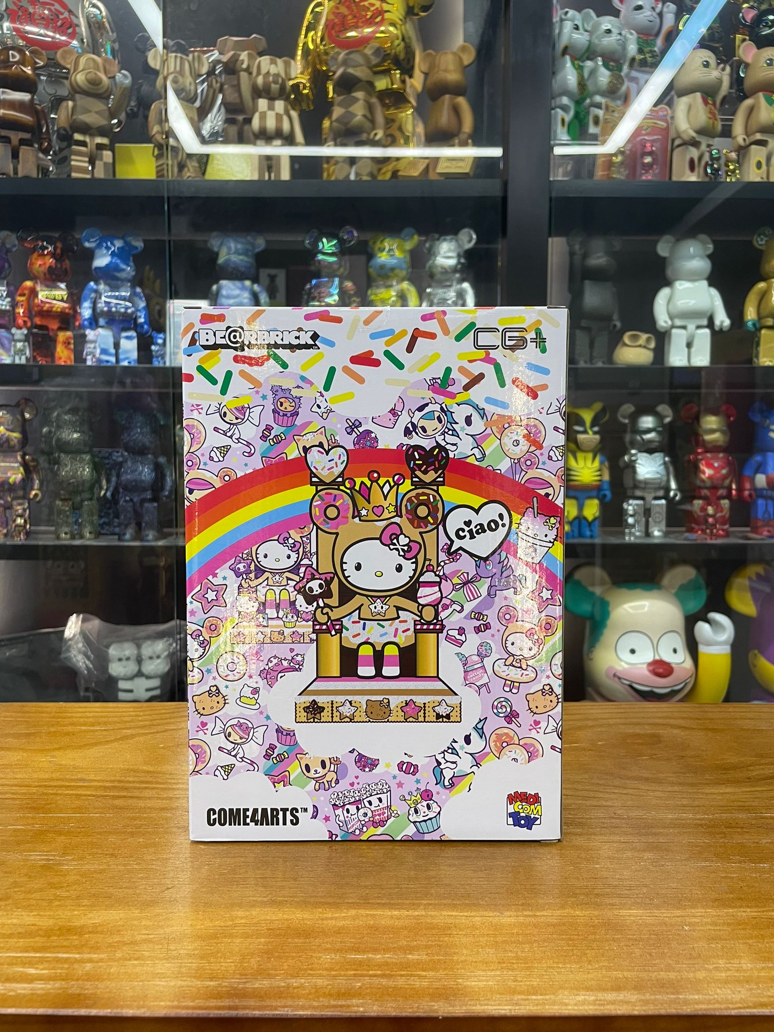 100% & 400% Hello Kitty x Tokidoki x Bearbrick (3 brands)