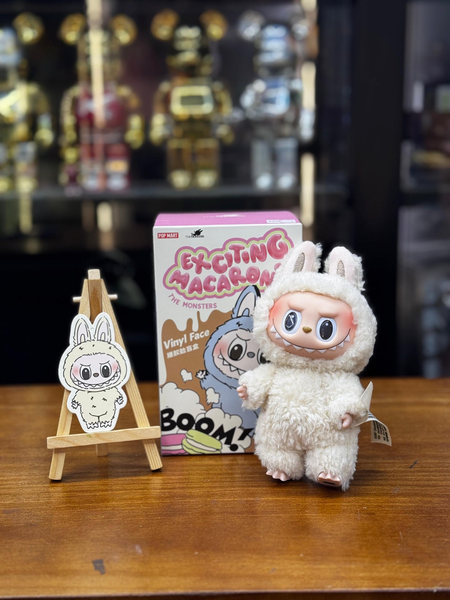 THE MONSTERS- Exciting Macaron Tasty Macarons Vinyl Face Blind Box(心動馬卡龍塘膠臉盲盒) Labubu Zimomo (確認款) Confirmed Figure