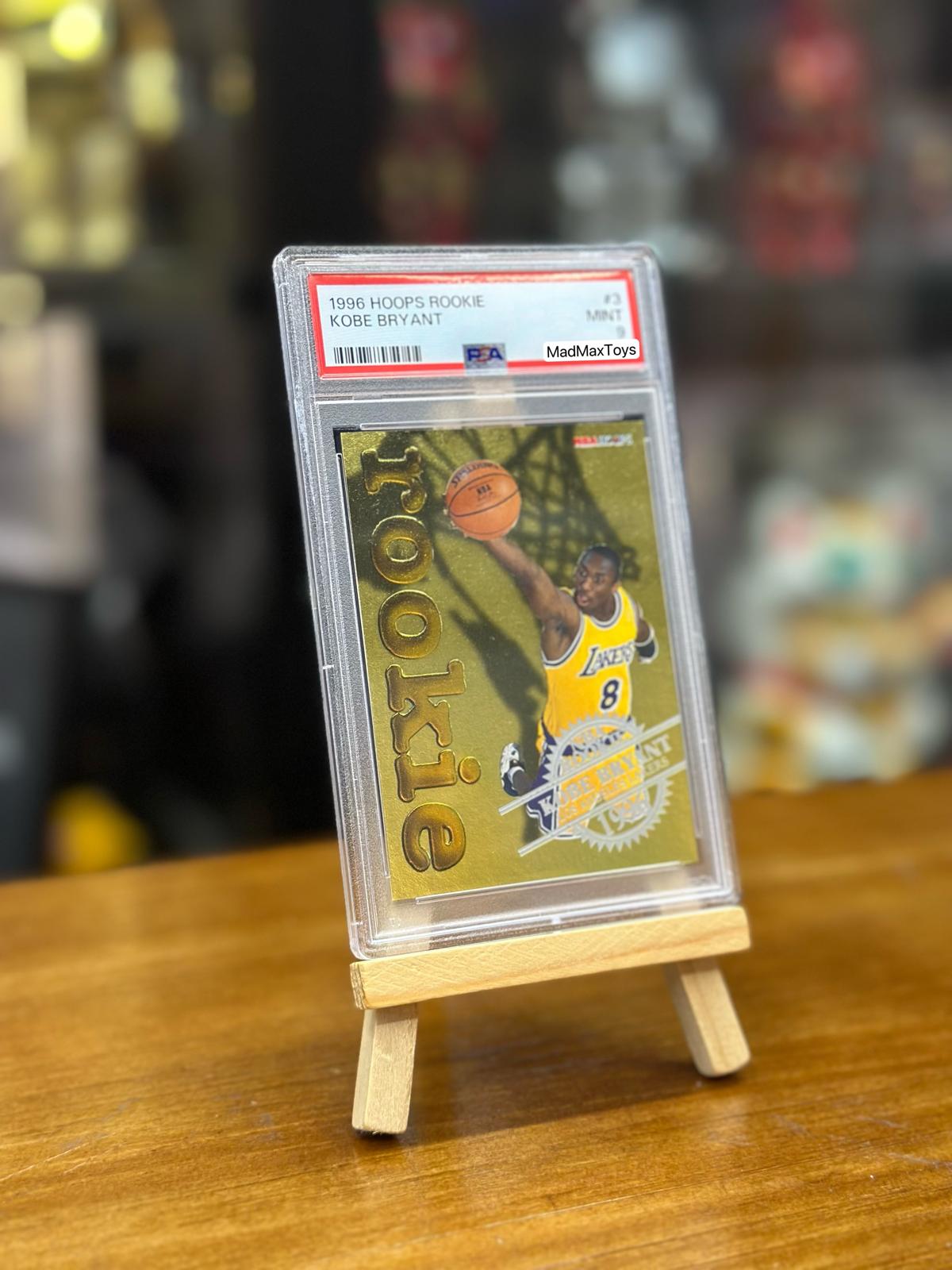 PSA 9 1996 Hoops Rookie #3 KOBE BRYANT