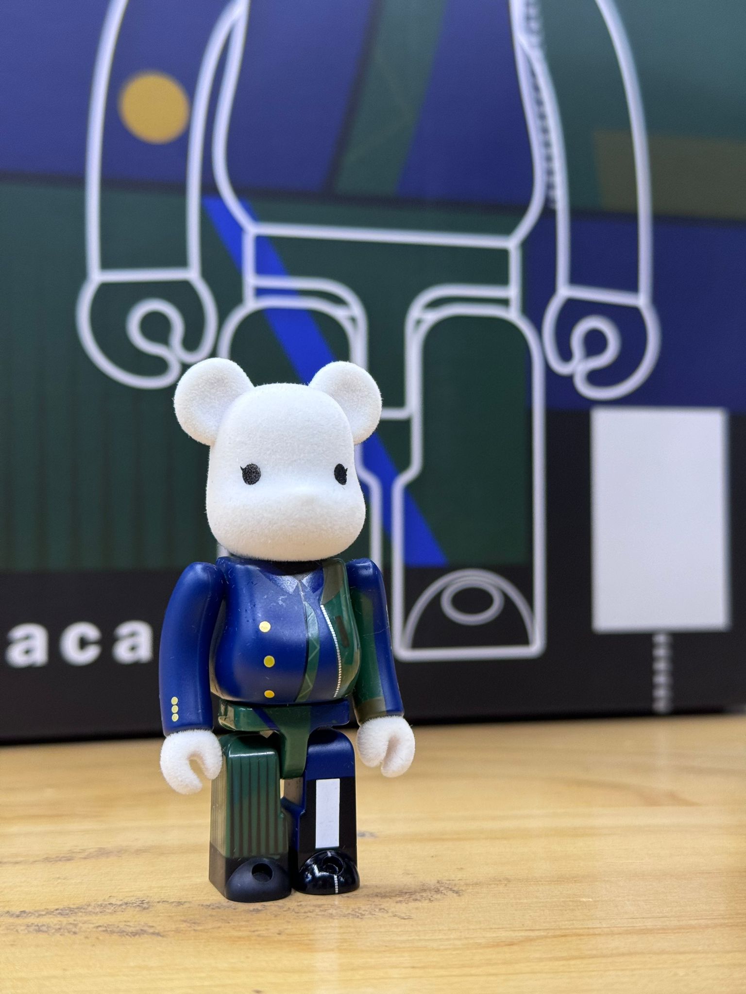 100% & 400% BE@RBRICK SACAI 2018AW