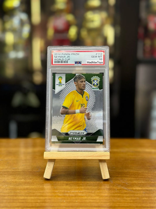 PSA 10 2014 PANINI PRIZM NEYMAR Junior World Cup