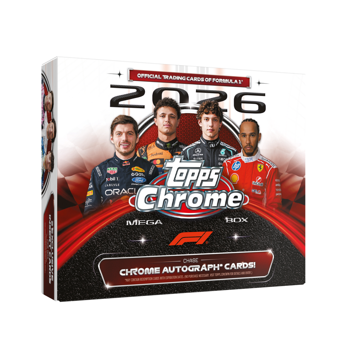 2026 Topps Chrome Formula 1® - Mega Box