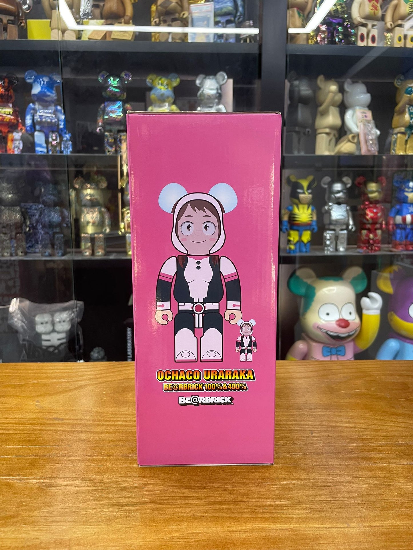 100％ & 400％ Be@rbrick x My Hero Academia Ochako Uraraka (麗日お茶子)