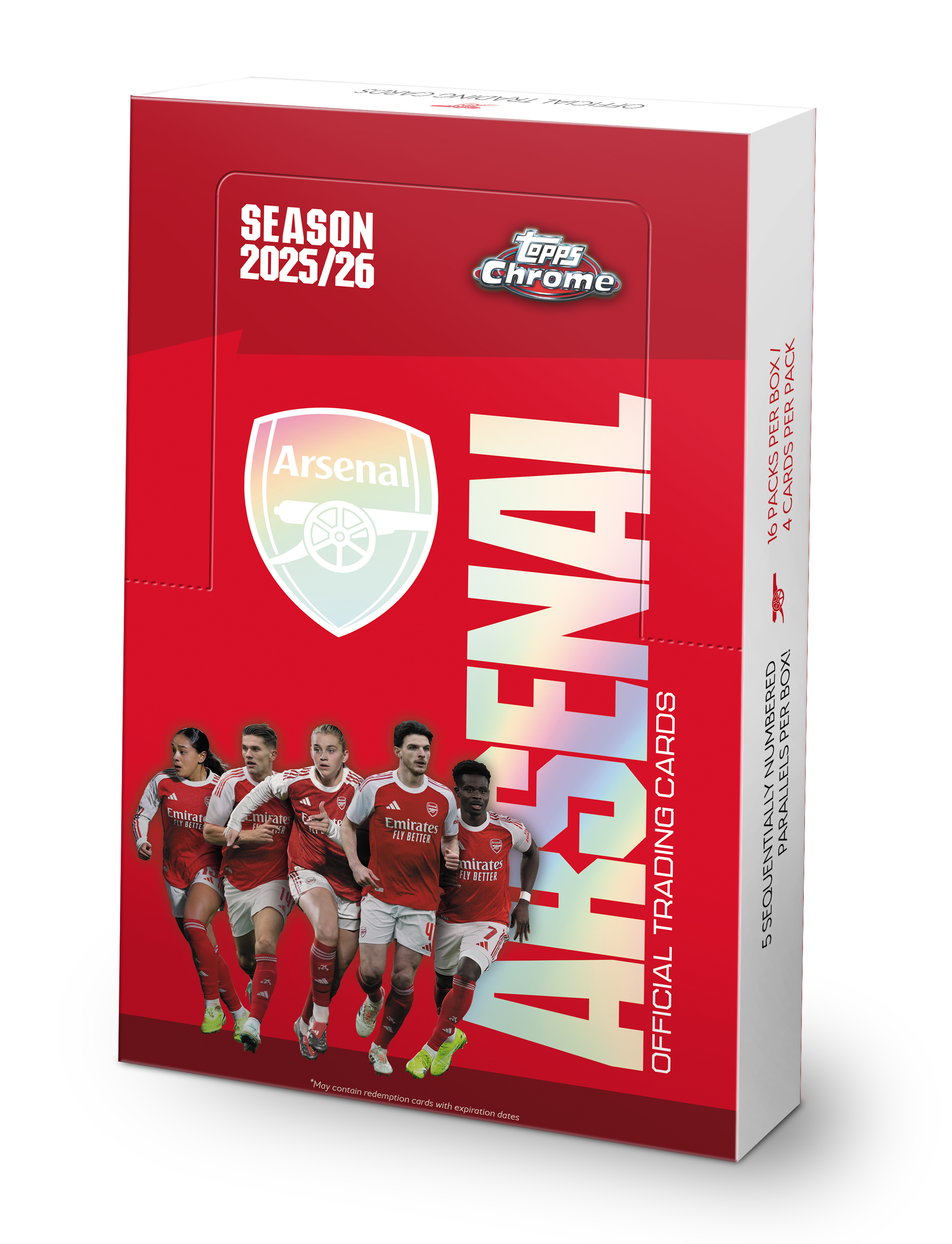 2025-26 Topps Chrome® Arsenal - Hobby Box