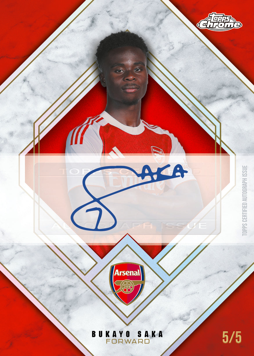 2025-26 Topps Chrome® Arsenal - Hobby Box