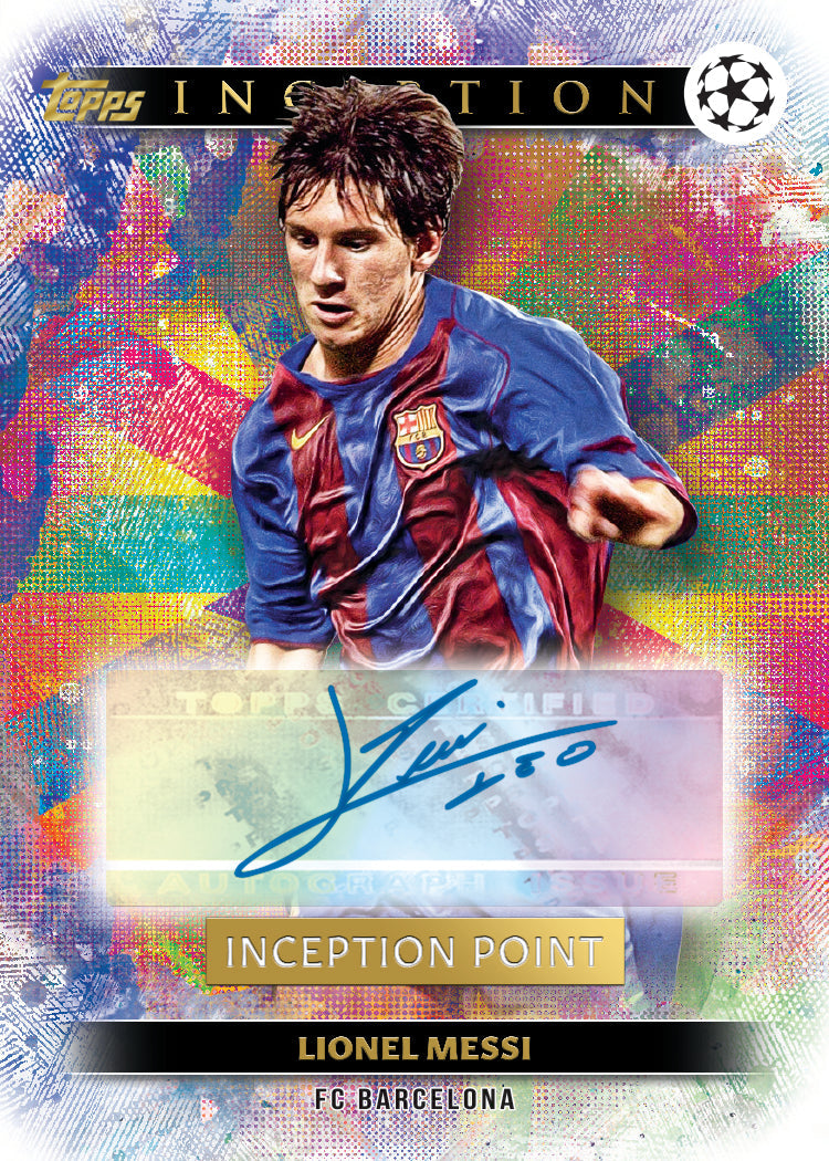2024-25 Topps® Inception UEFA Club Competitions - Hobby Box