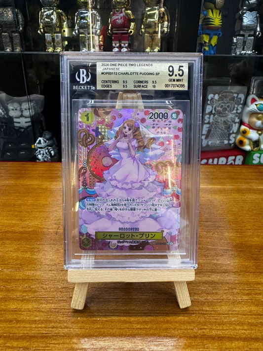 BGS 9.5 One Piece Card SP シャーロット・プリン(パラレル)(OP03-112)