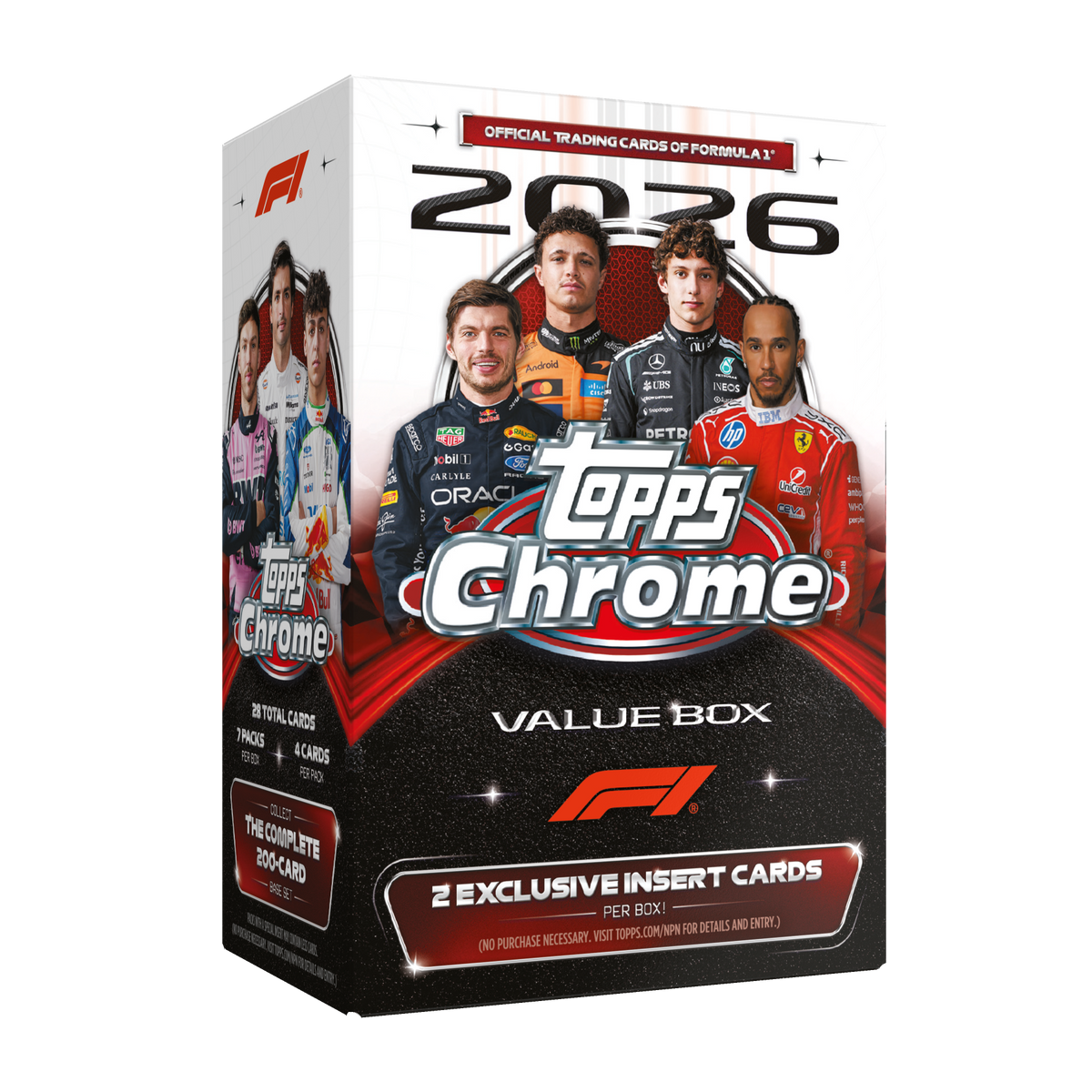 2026 Topps Chrome Formula 1® - Value Box