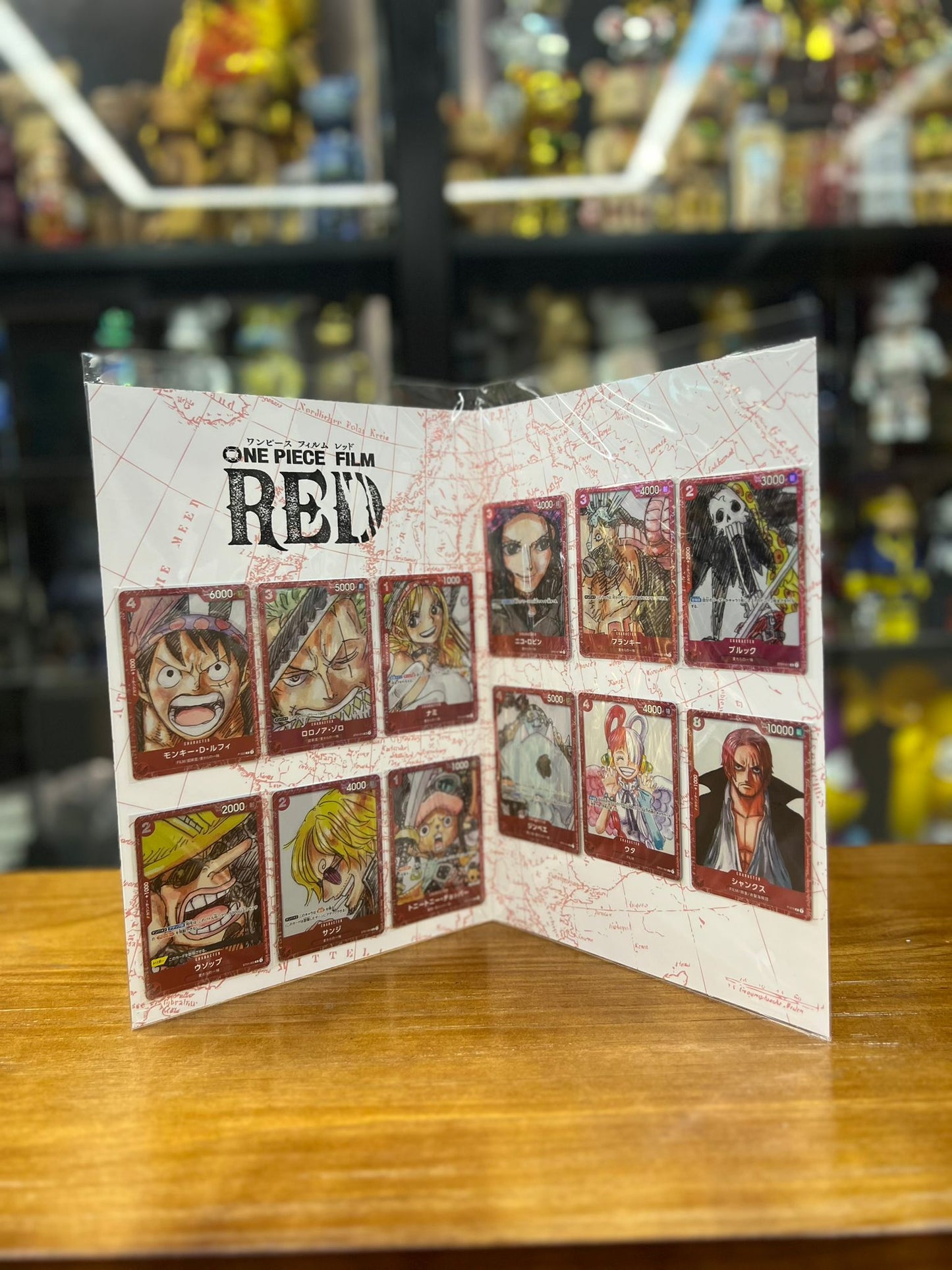 PREMIUM CARD COLLECTION -ONE PIECE FILM RED-