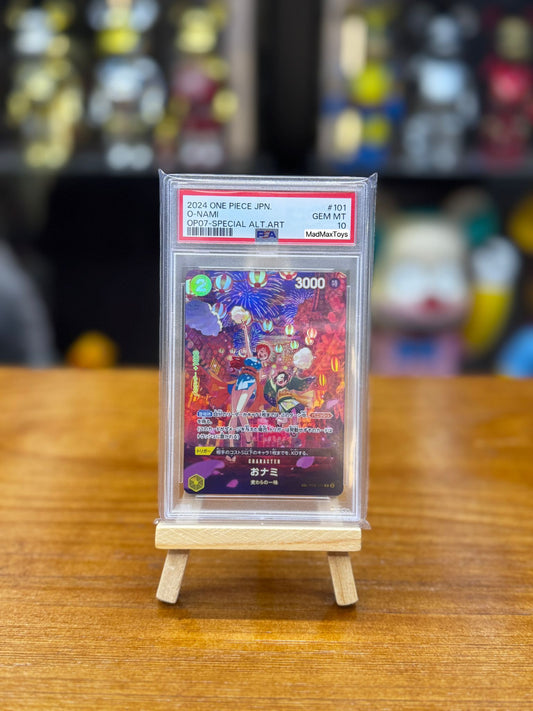 PSA10 One Piece Card SP おナミ(パラレル) (OP06-101)