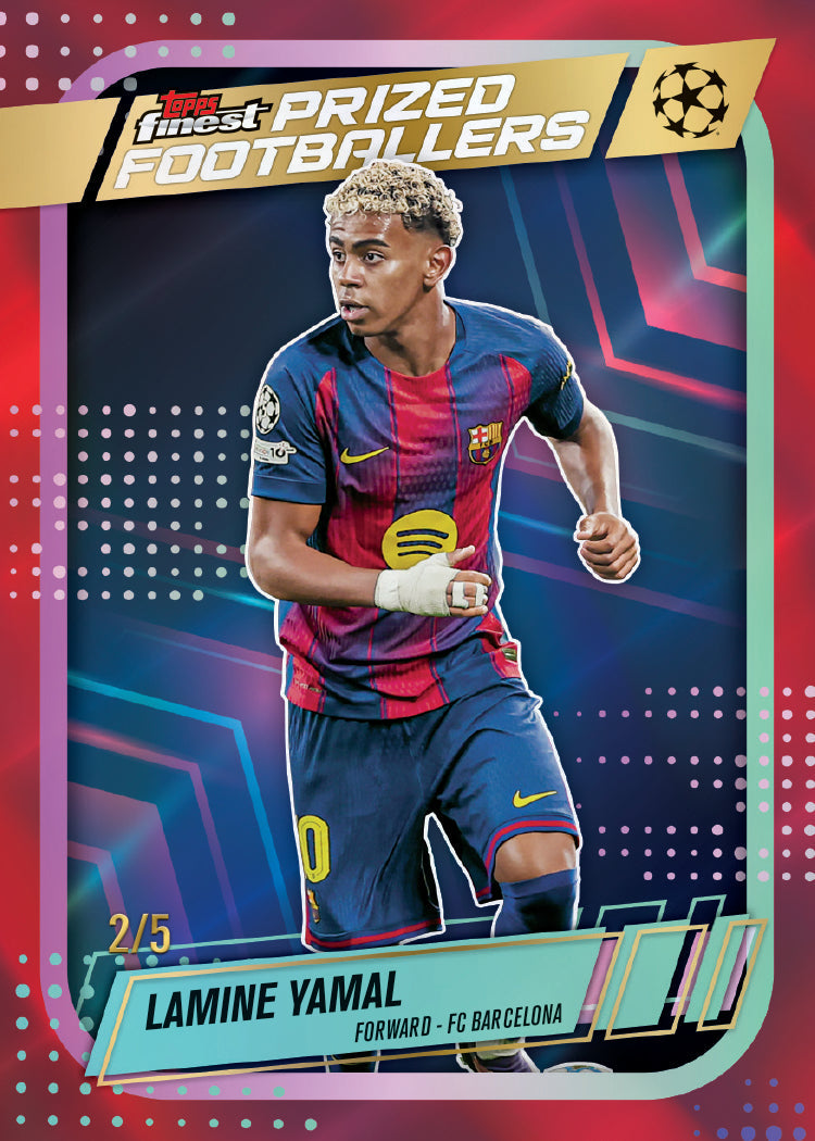 2025-26 Topps Finest UEFA Club Competitions UCC Soccer Hobby Box