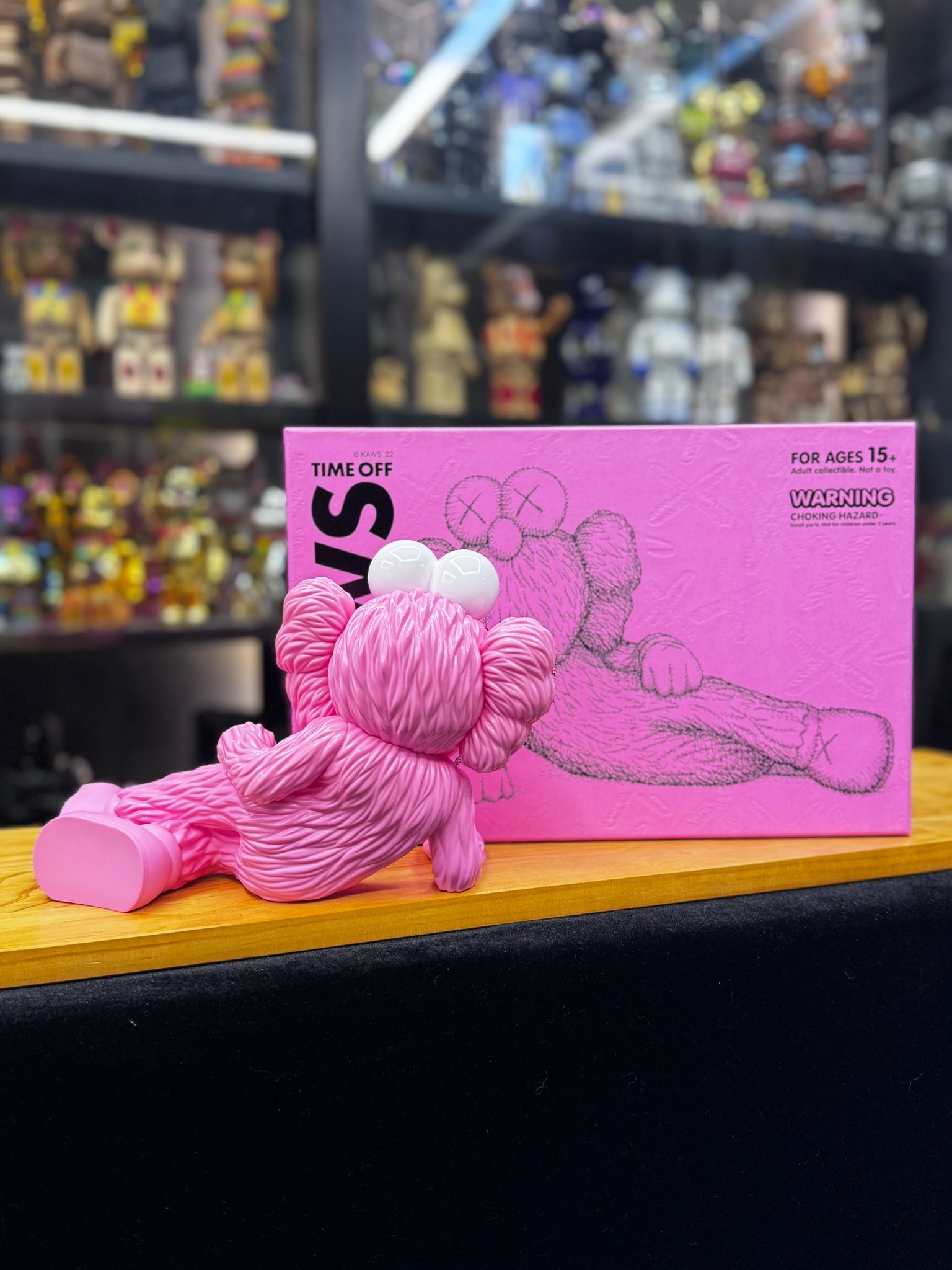 Kaws Time Off (Pink)