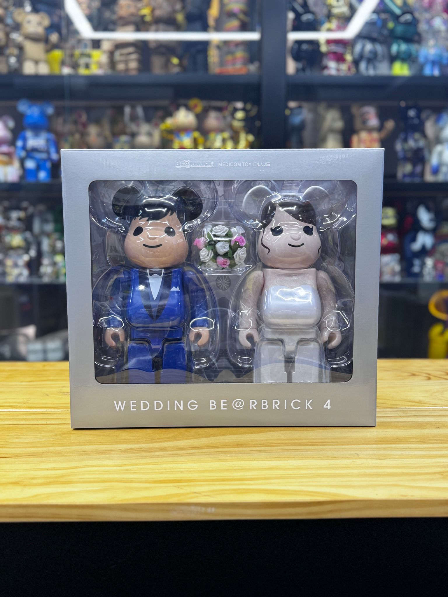 400％ BE@RBRICK グリーティング 結婚 4 PLUS