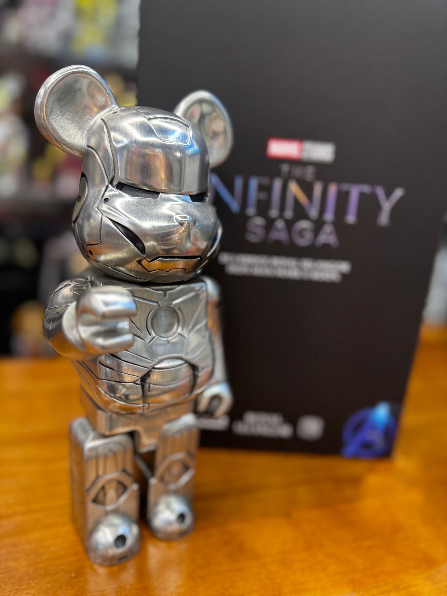 400％ BE@RBRICK ROYAL SELANGOR IRON MAN MARK II