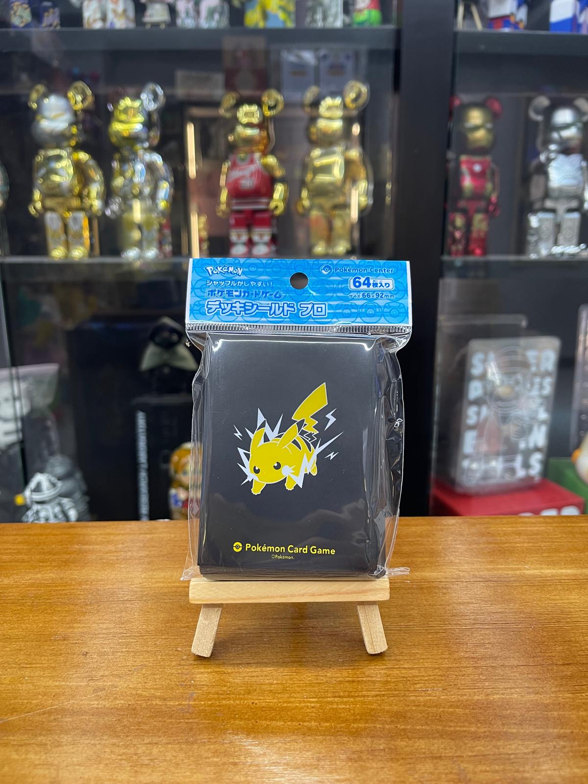 Pokémon Card Game 寶可夢造型卡套 ポケモンカードゲーム デッキシールド プロ ピカチュウ Pikachu