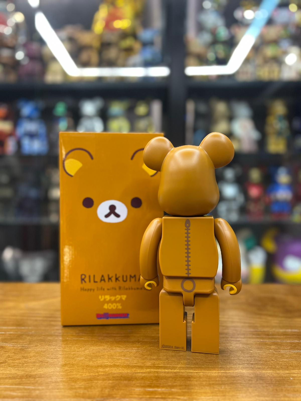 400％ BE@RBRICK リラックマ （輕鬆小熊）Rilakkuma 鬆弛熊