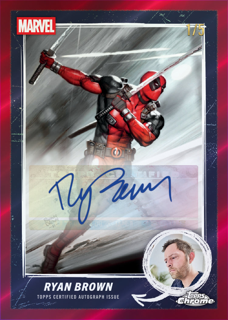 2025 Topps Chrome® Deadpool - Value Box