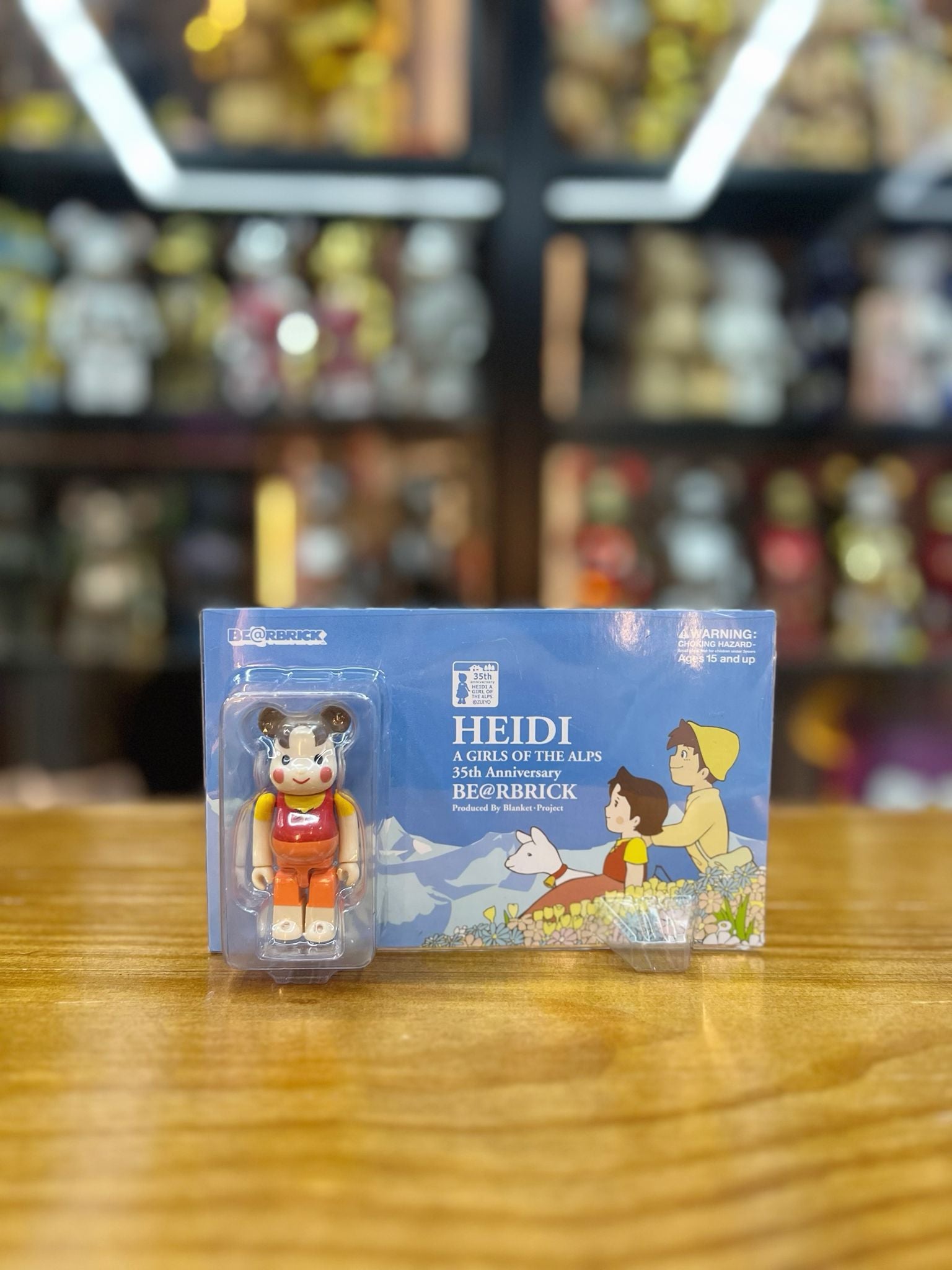 100% BE@RBRICK No.000HEIDI HEIDI