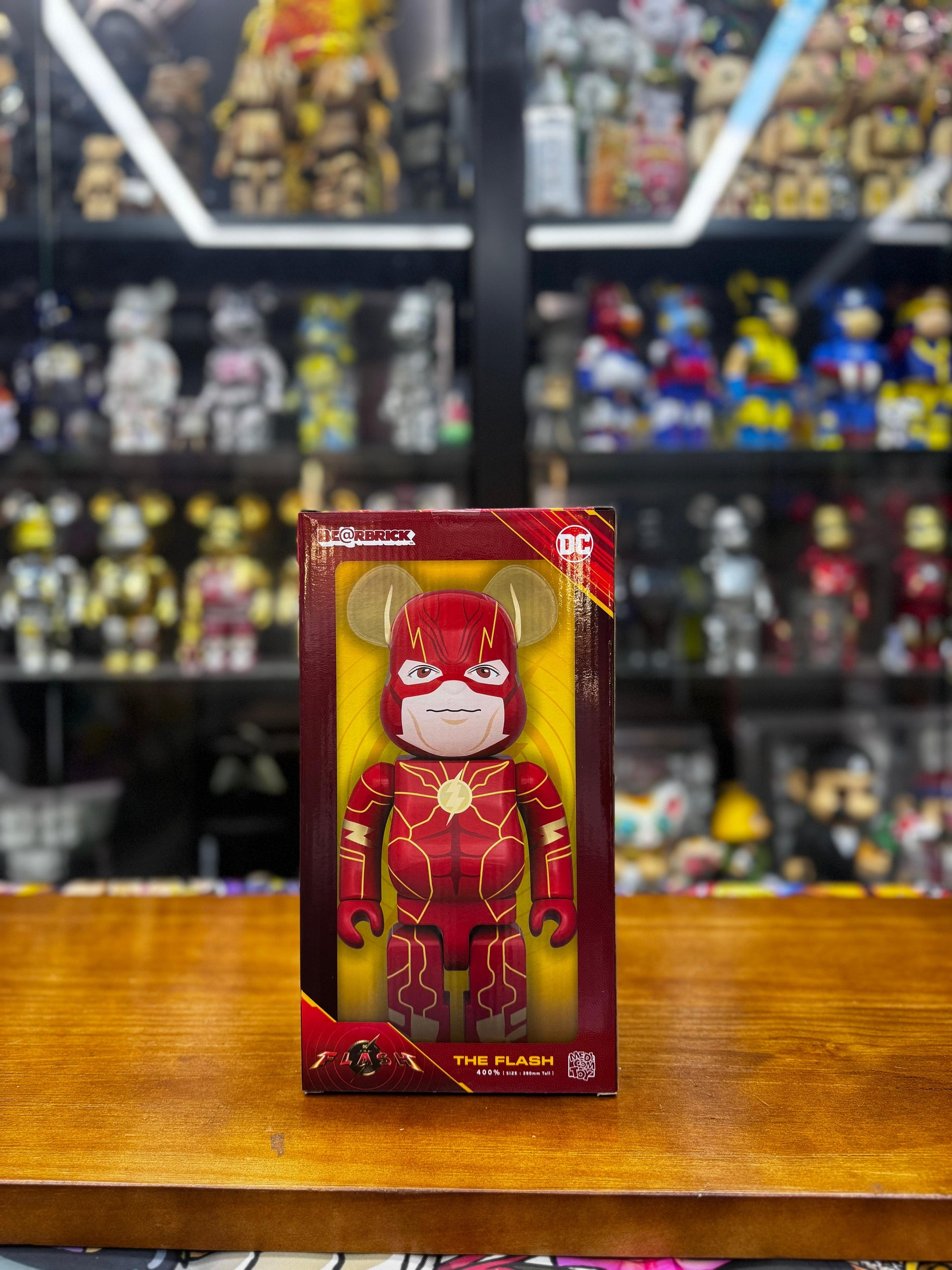 400％ BE@RBRICK THE FLASH – Madmaxtoys