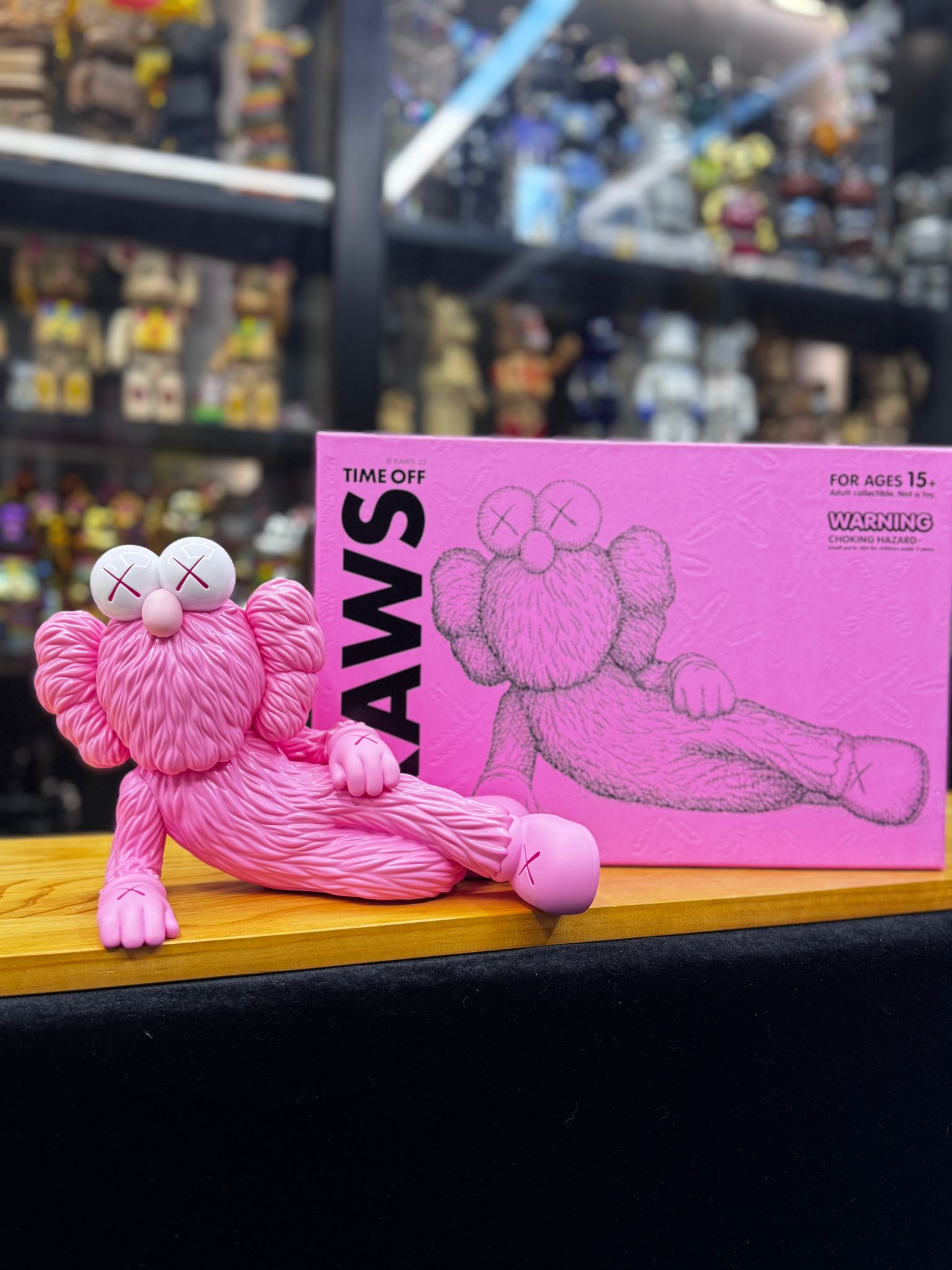 Kaws Time Off (Pink)