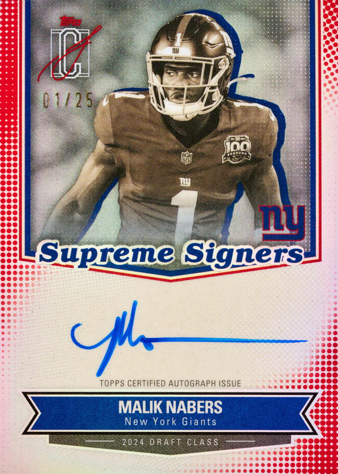 2025 Topps Signature Class Football - Jumbo Box