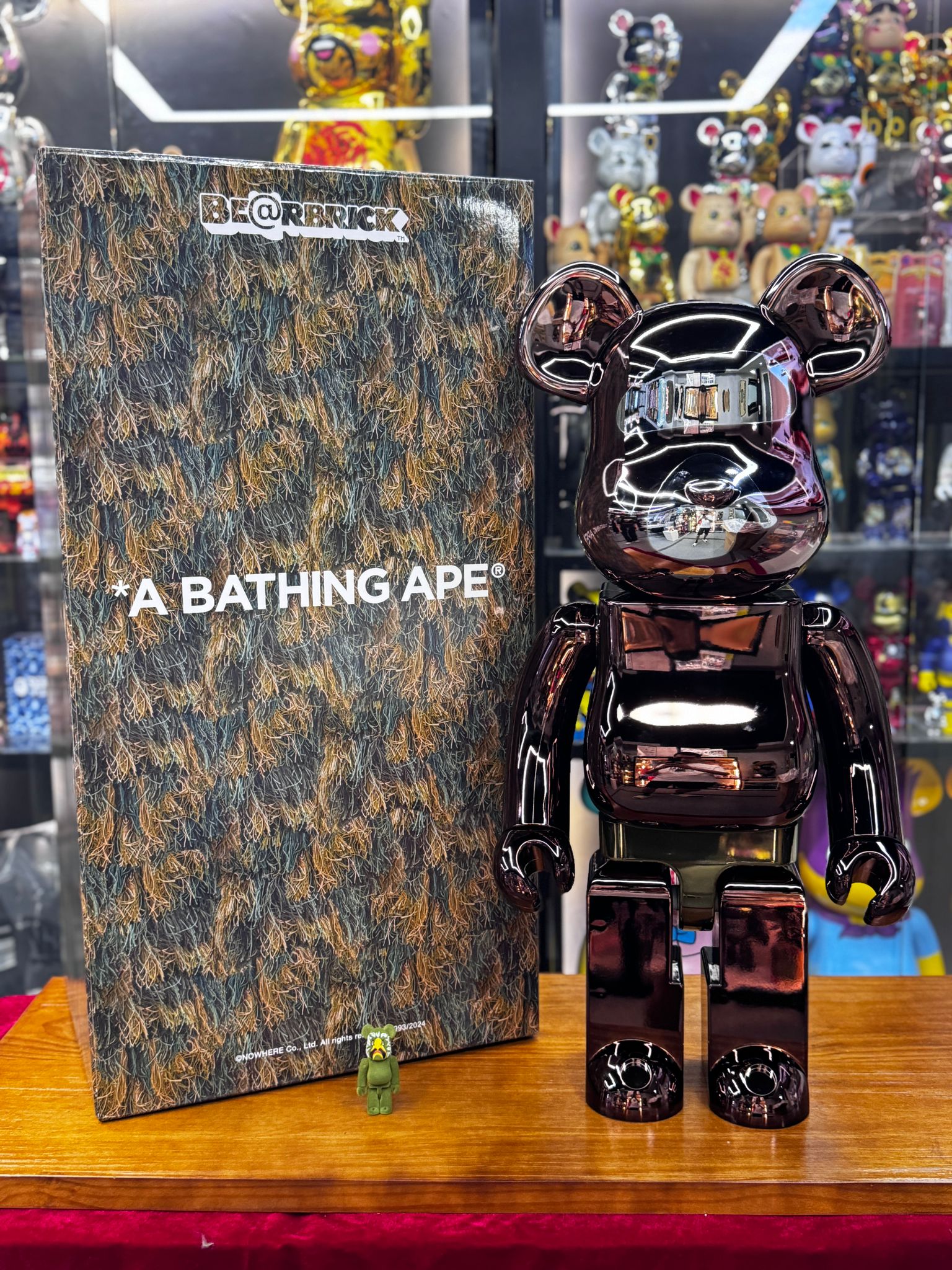 100％ & 1000％ BE@RBRICK A BATHING APE(R) × READYMADE