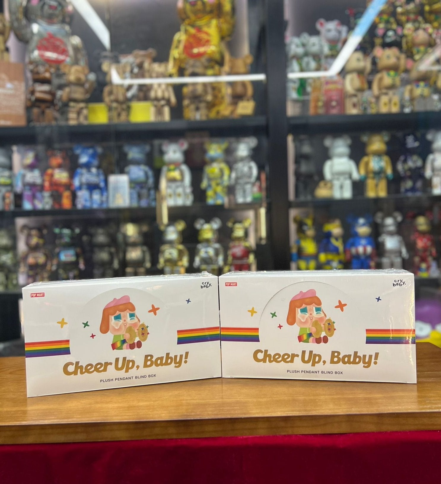 CRYBABY CHEER UP, BABY系列 毛絨掛件盲盒