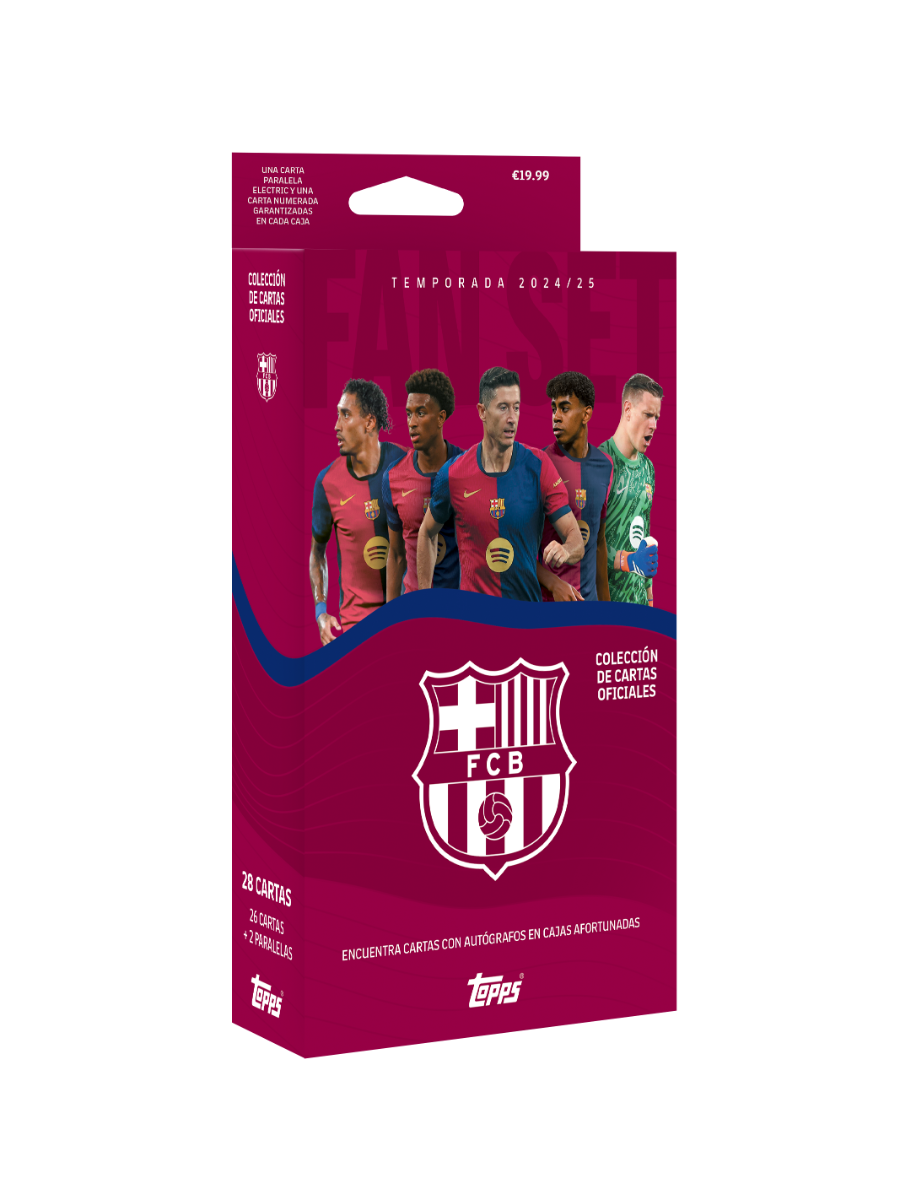 2024/25 Topps Barcelona FC Fan Set