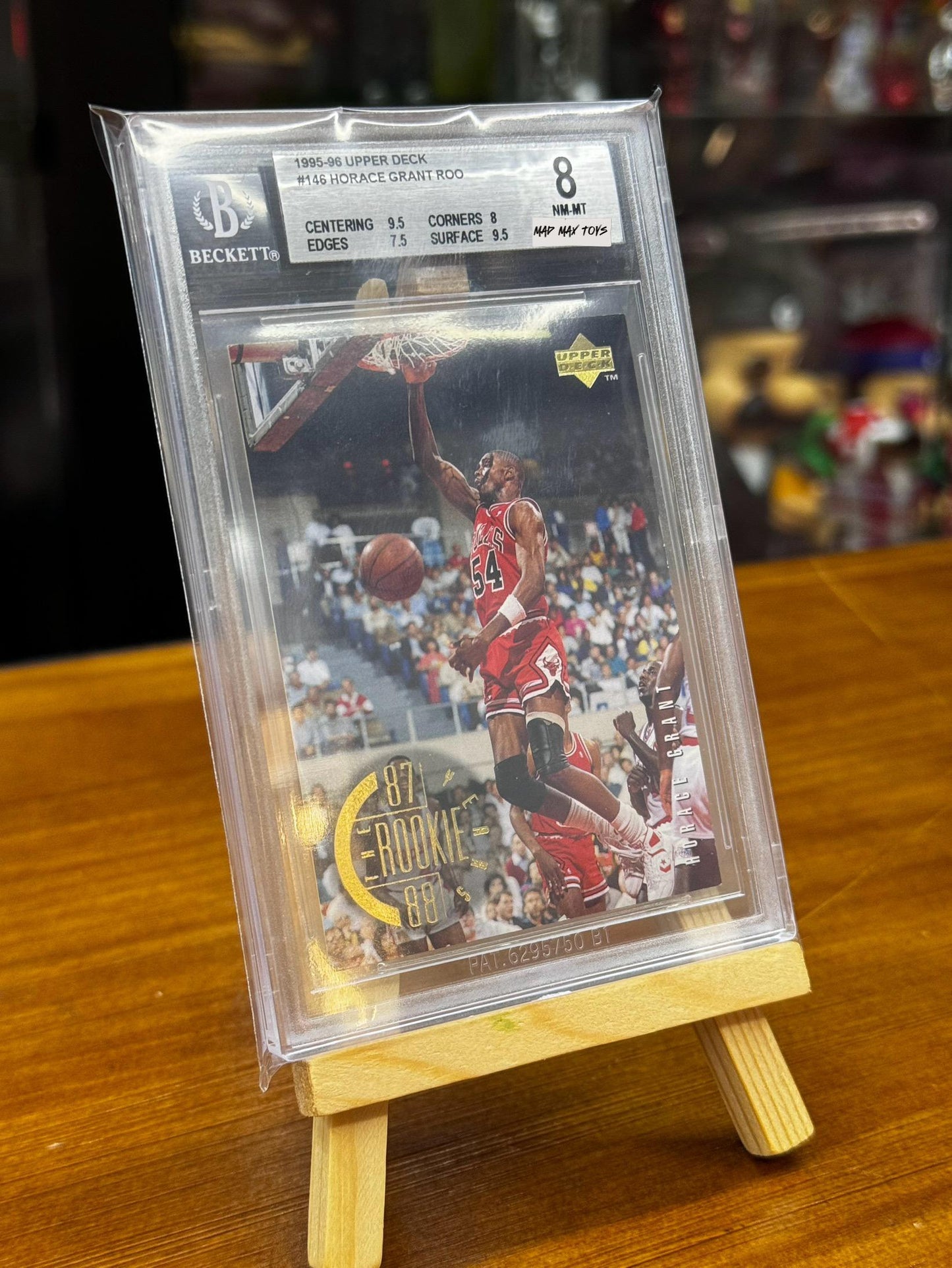 BGS 8 1995-96 Upper Deck #146 Horace Grant ROO