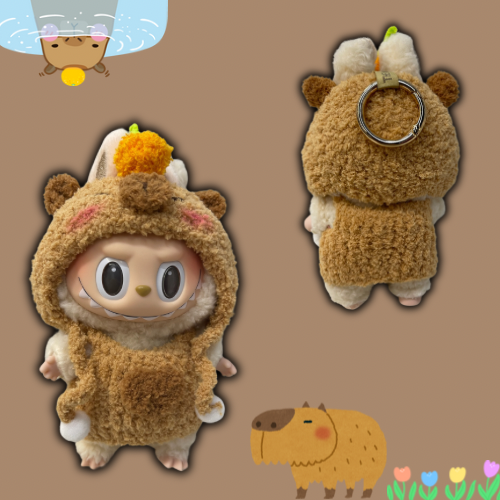 labubu zimomo Accessories (Clothing衣服 卡皮巴拉 Capybara)