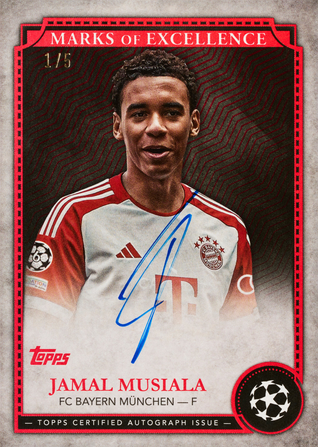 2024-25 Topps Chrome UEFA Club Competitions Value Box