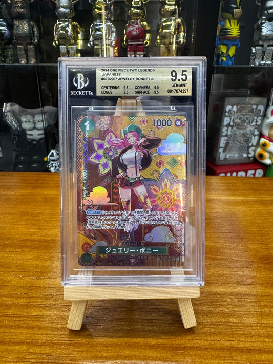 BGS 9.5 One Piece Card SP ジュエリー・ボニー(パラレル)(ST02-007)