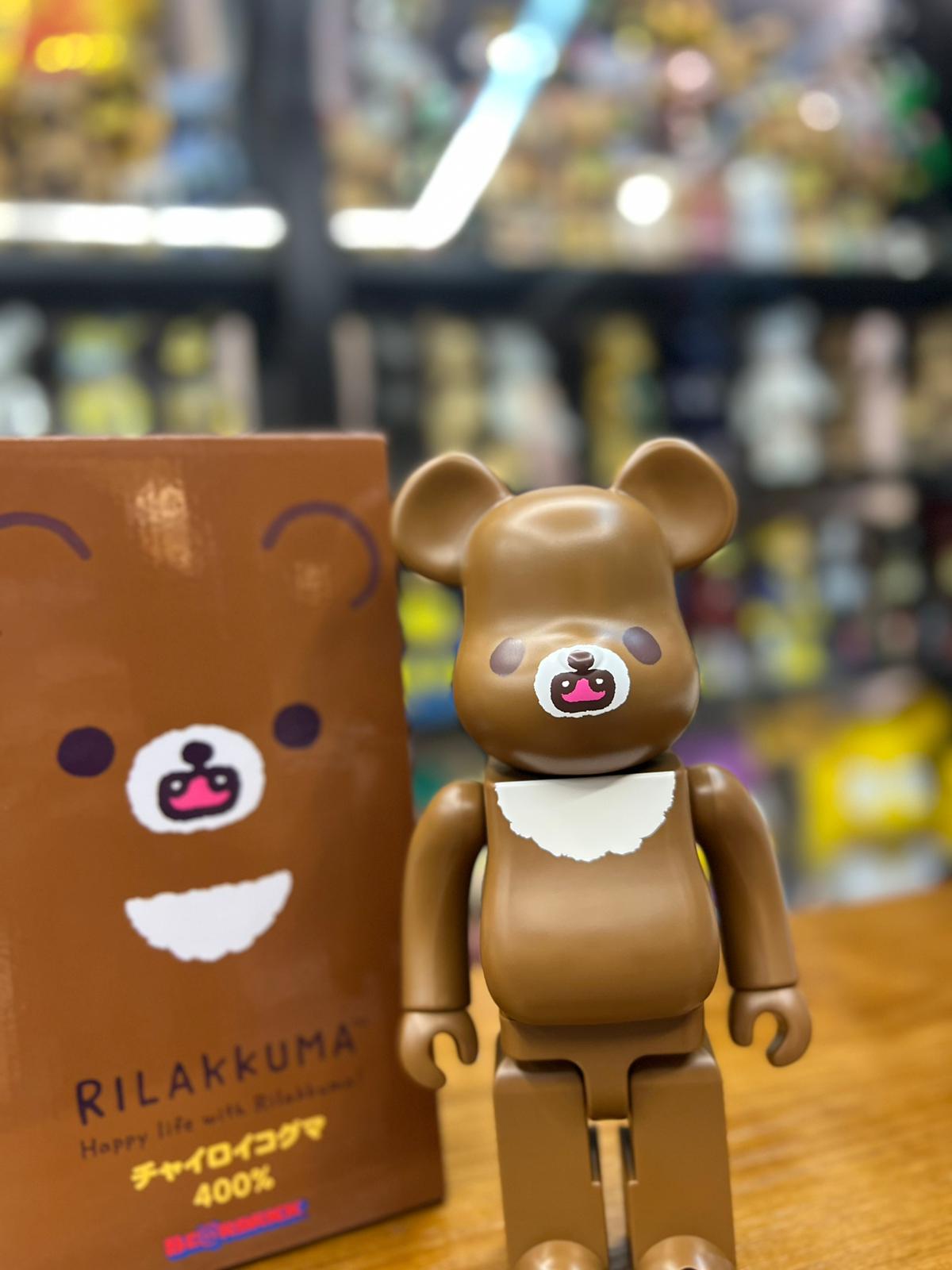 400％ BE@RBRICK チャイロイコグマ （輕鬆小熊）Rilakkuma 茶小熊