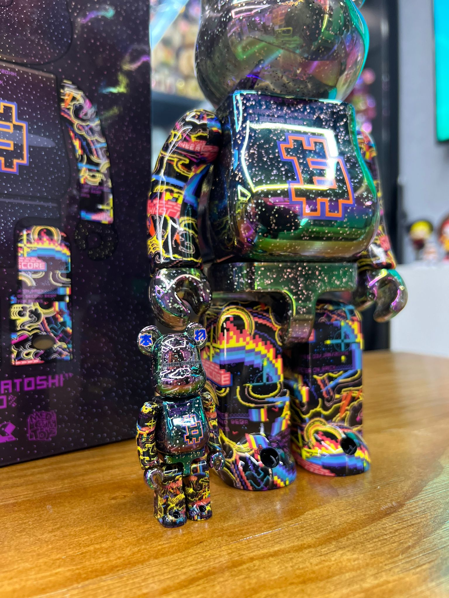 100% & 400% Be@rbrick Excalibur " SATOSHI"