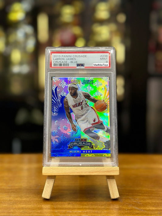 PSA 9 2013 PANINI CRUSADE LeBRON JAMES