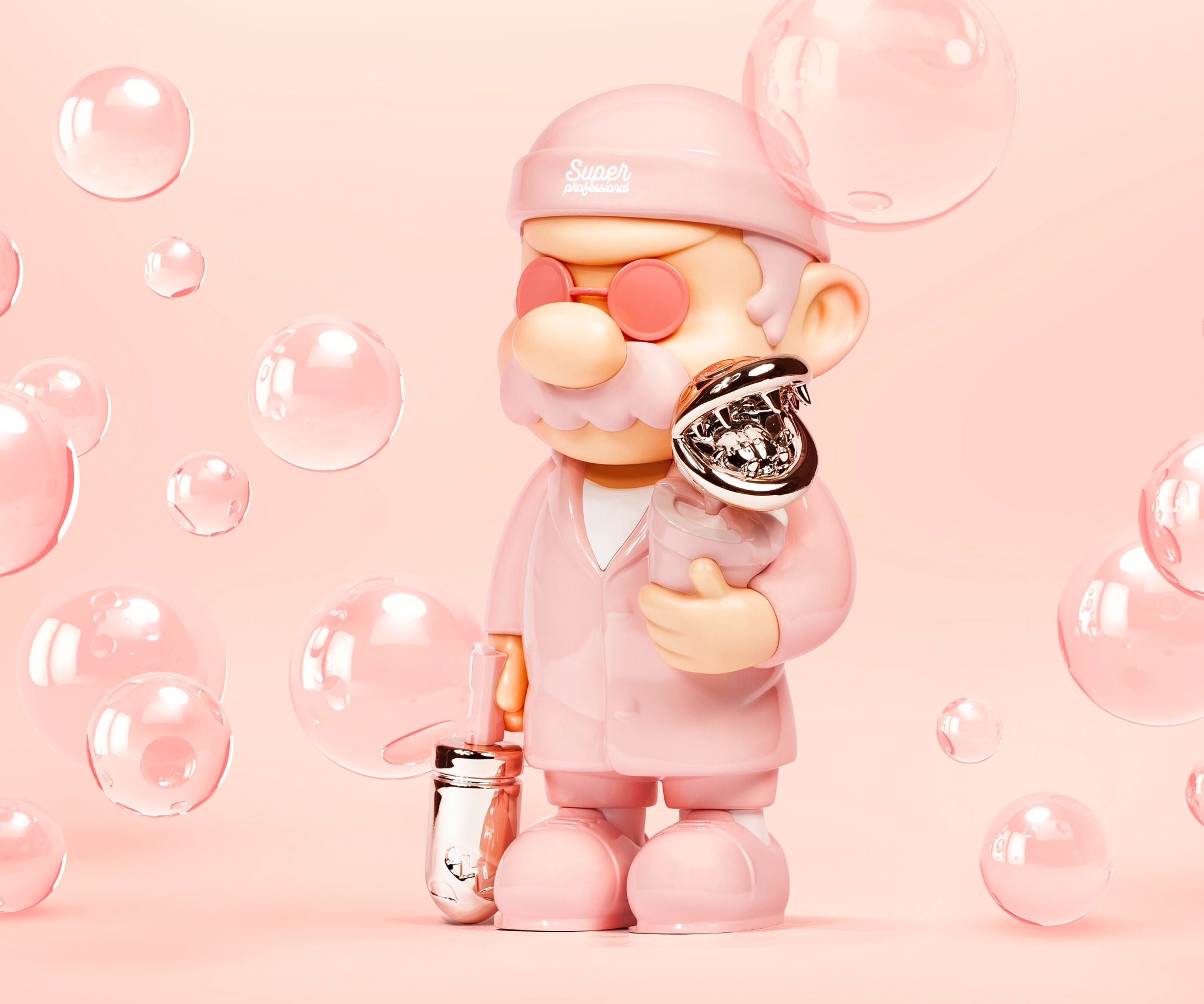 Super Professional Essential // Bubble Pink