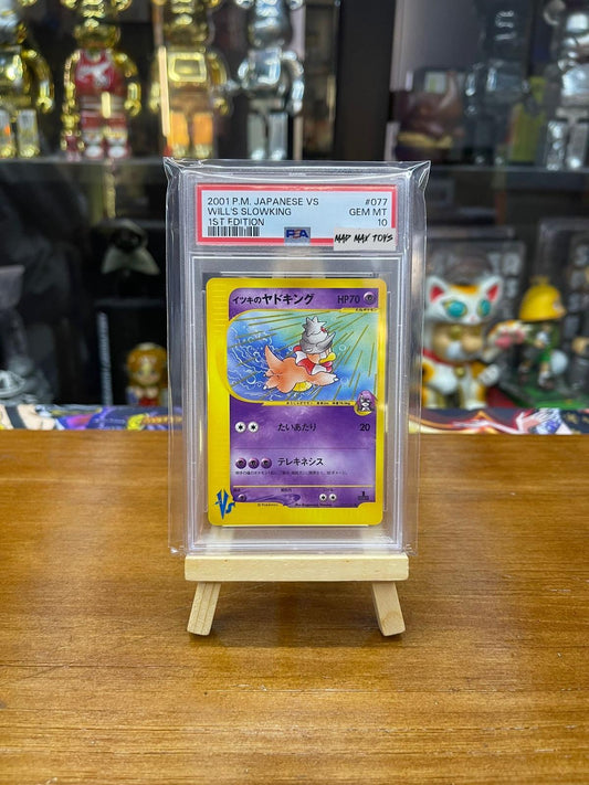 PTCG Pokemon PSA10 2001 P.M. JP VS Will's Slowking 1st Edition 初版 游水呆呆獸