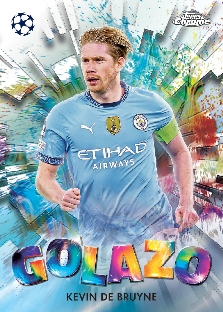2024-25 Topps Chrome UEFA Club Competitions Jumbo Box